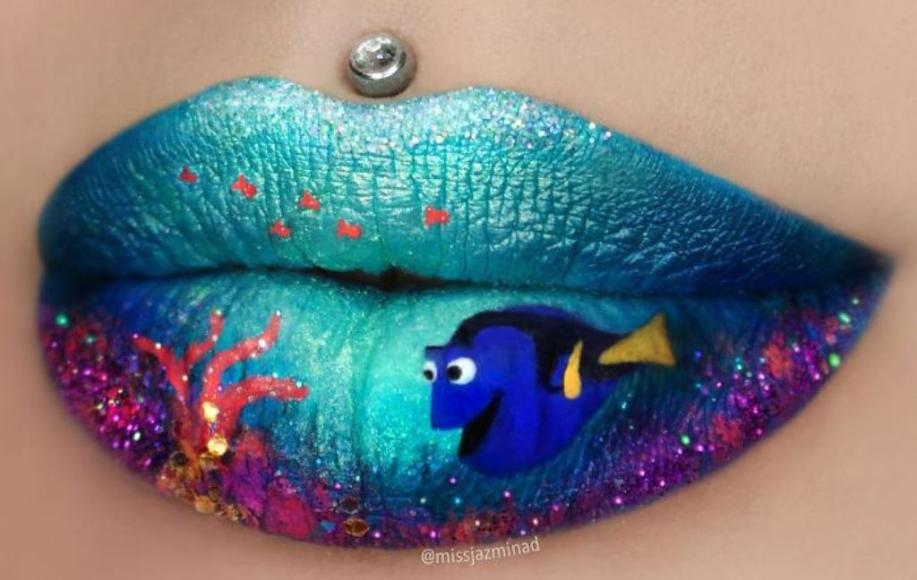 Gdzie jest Nemo namalowany na ustach