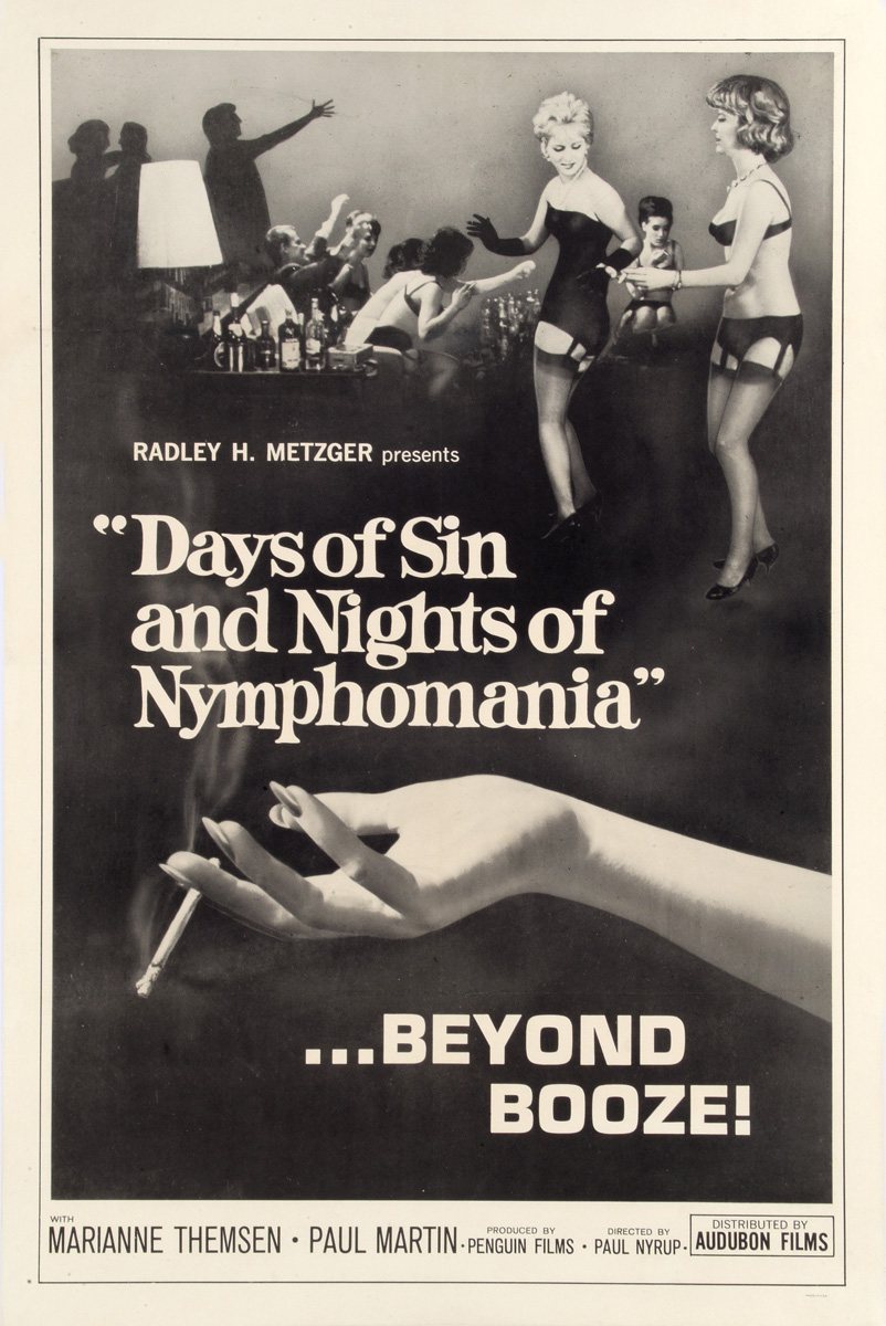 plakat filmu "Days Of Sin and Nights Of Nymphomania", 1963