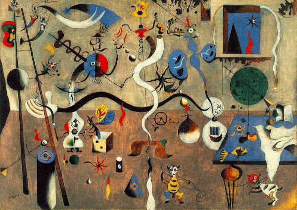 "Karnawał arlekina", Joan Miró