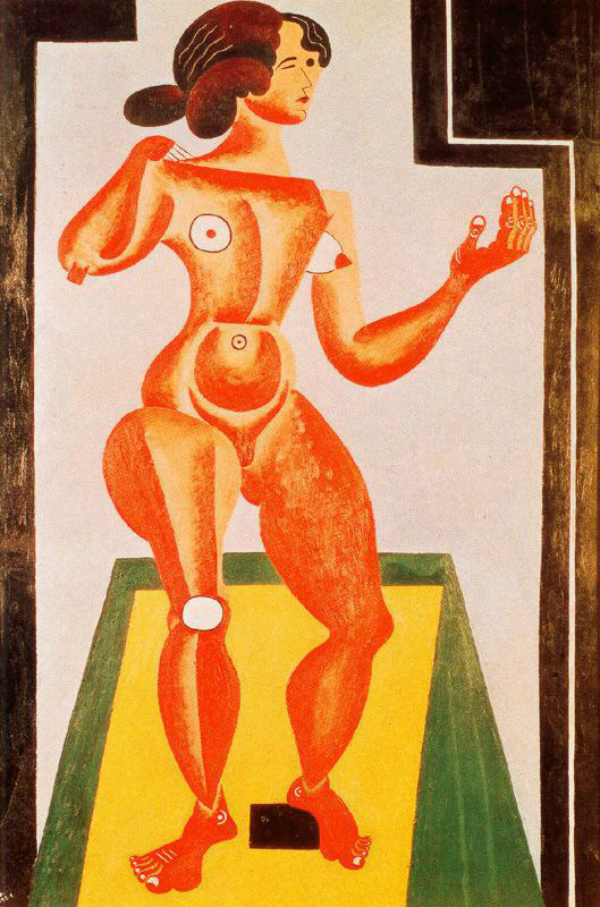 "Standing nude", Joan Miró