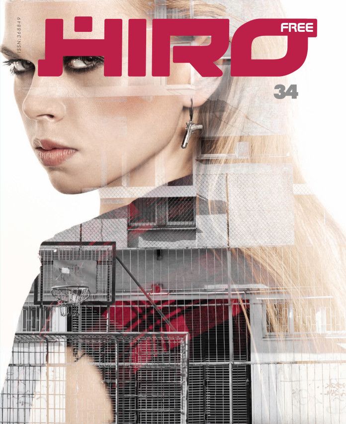 Modelka Anna Sakowicz na okładce magazynu HIRO 34