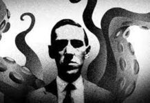 Grafika z H.P.Lovecraftem