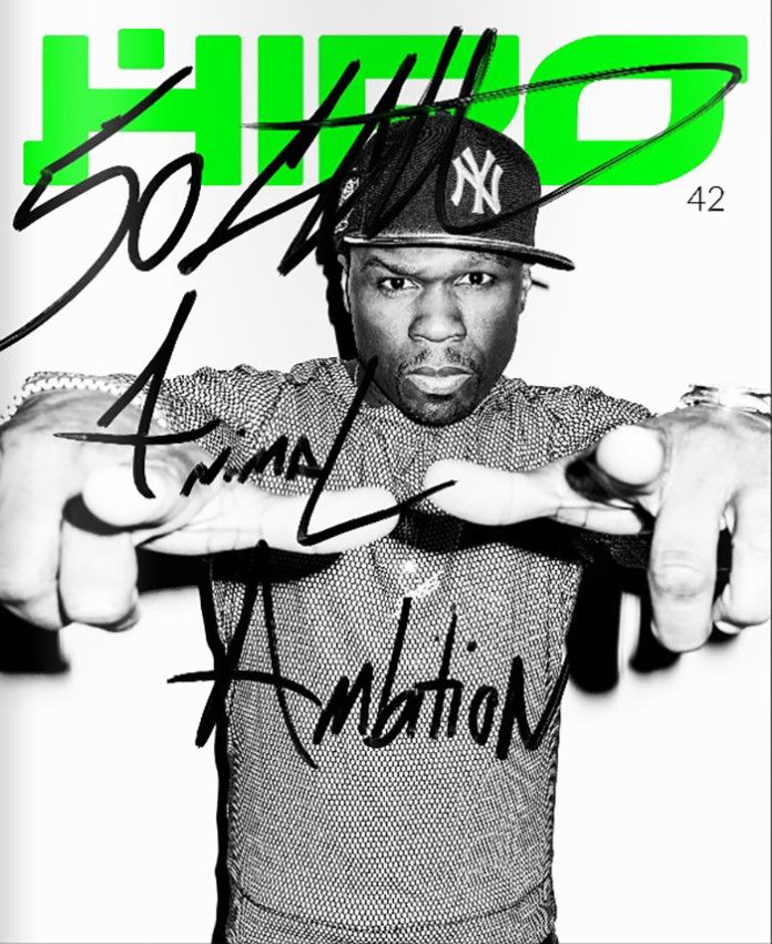 50 Cent na okładce magazynu HIRO magazine cover