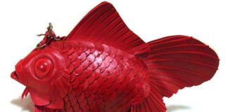 duża czerwona ryba