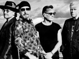 Członkowie zespołu U2