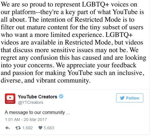 Screenshot 14 Czy YouTube przestał być #ProudToLove?
