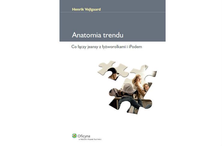 Okładka książki tłumaczącej zagadnienia mody "Anatomia trendu"