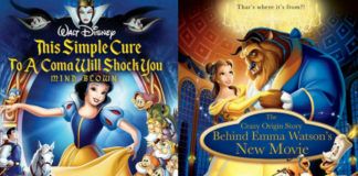 Okładki filmów Disneya ze zmienionymi tytułami