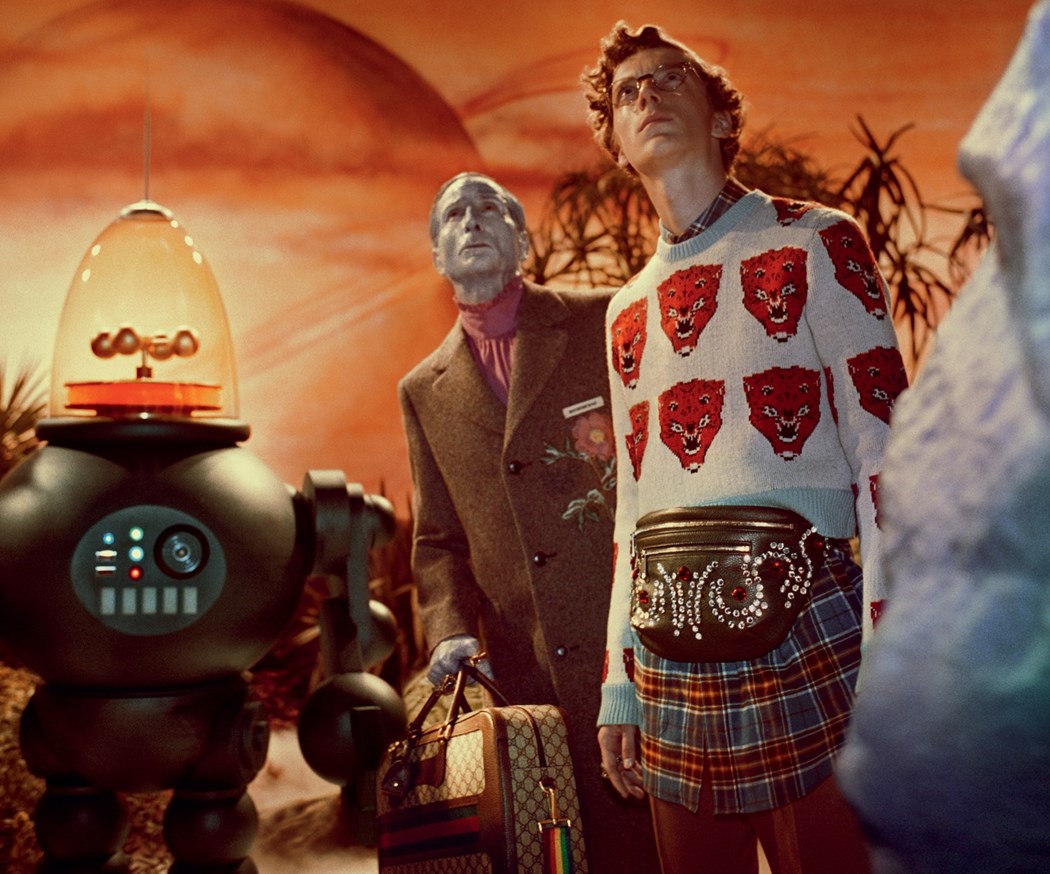 8 4 Najnowsza kampania Gucci: ukłon w stronę vintage science-fiction