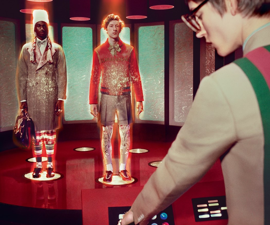 9 3 Najnowsza kampania Gucci: ukłon w stronę vintage science-fiction