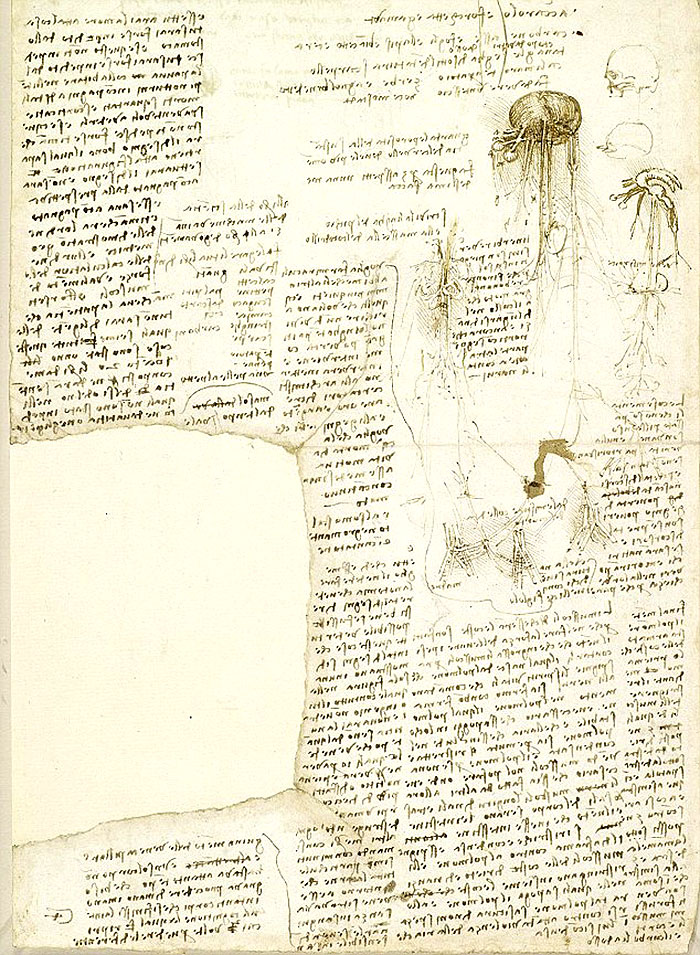 Manuskrypt notatek Leonarda Da Vinci