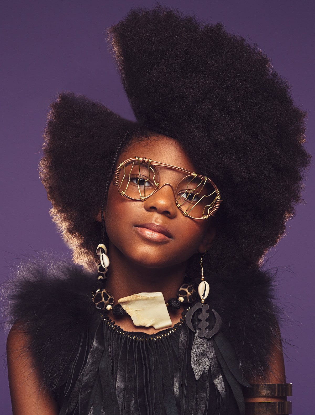 11 3 AfroArt: Seria portretów, ukazująca piękno dziewczyn z afro