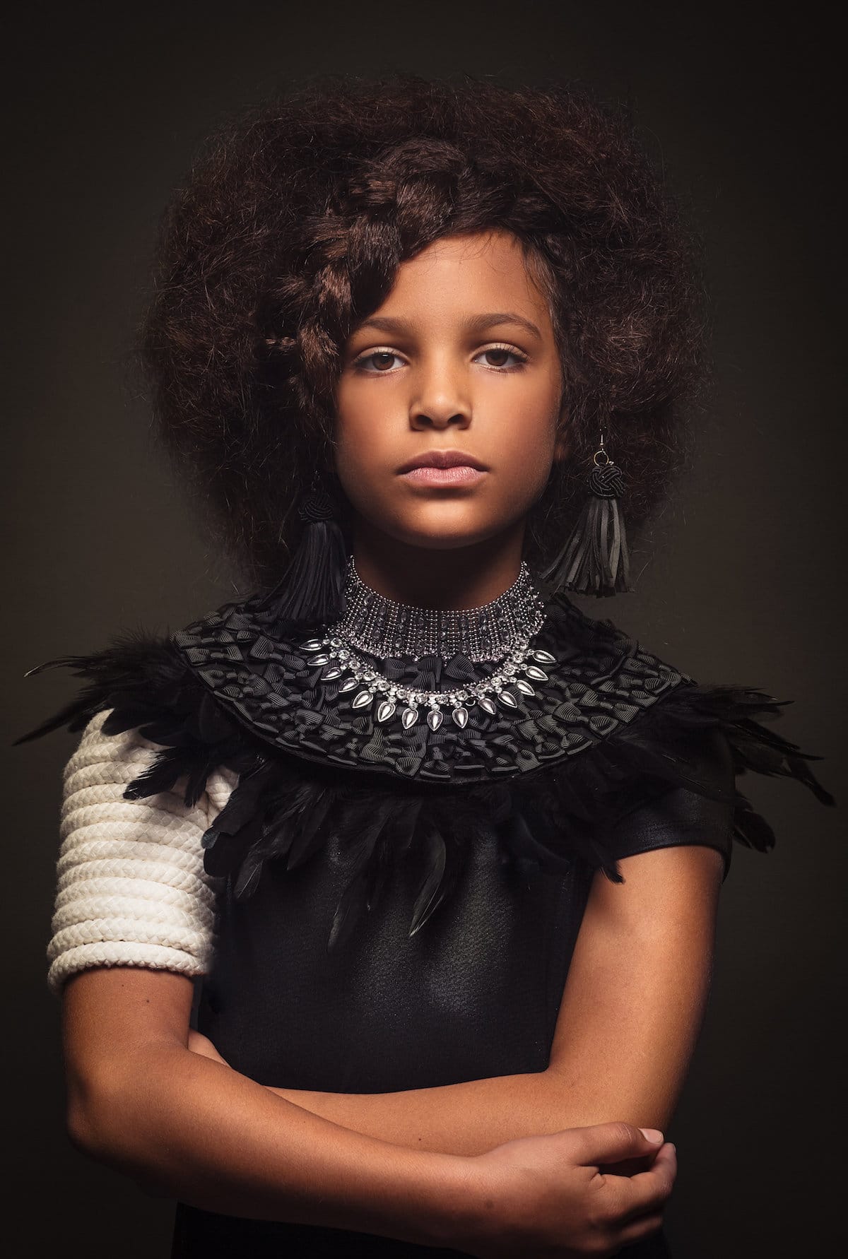 6 7 AfroArt: Seria portretów, ukazująca piękno dziewczyn z afro