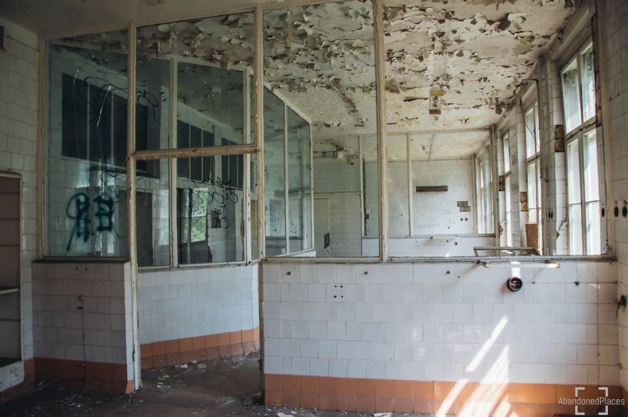 Zdjęcie z opuszczonego szpitala