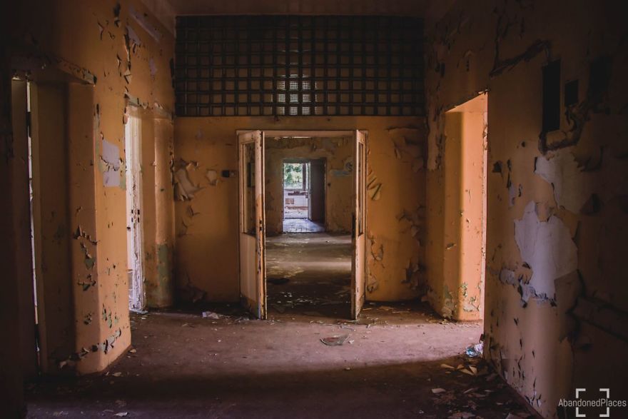 Zdjęcie z opuszczonego szpitala