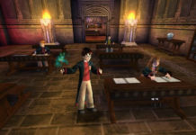 Zrzut ekranu z gry o Harrym Potterze
