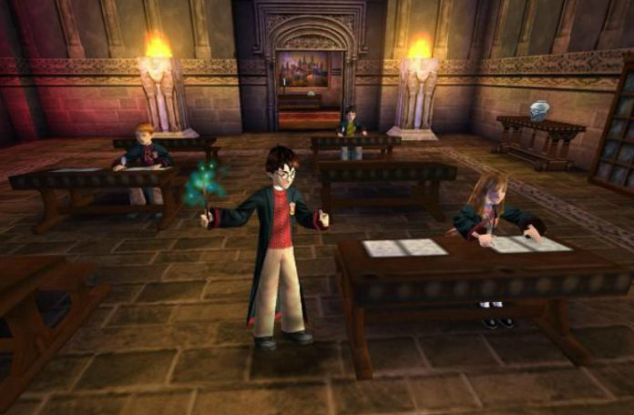 Zrzut ekranu z gry o Harrym Potterze