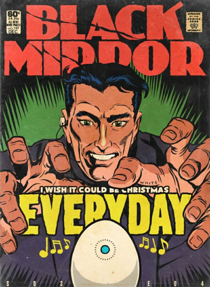 Artist creates covers of comics based on Black Mirror episodes the result is incredible 5a5883fb3b37a 700 Jak wyglądałyby odcinki Black Mirror jako komiksy?