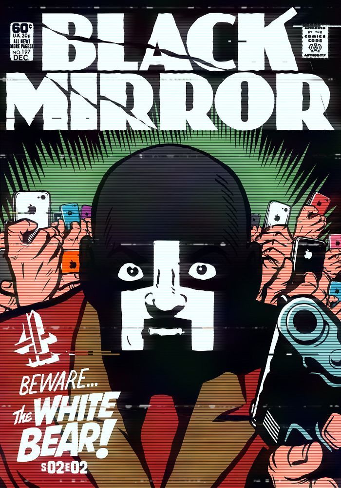 Artist creates covers of comics based on Black Mirror episodes the result is incredible 5a580634b772d 700 Jak wyglądałyby odcinki Black Mirror jako komiksy?