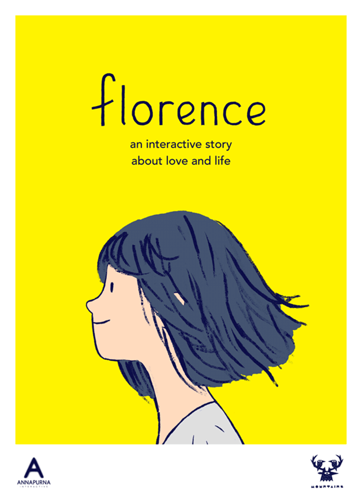 Plakat gry Florence