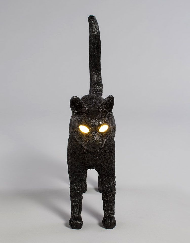 Lampa w kształcie kota