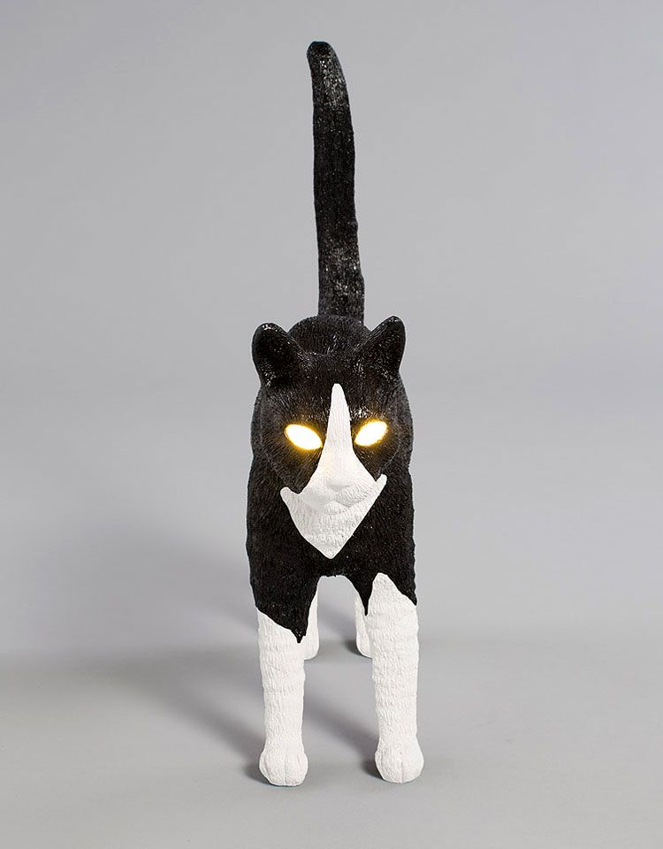Lampa w kształcie kota