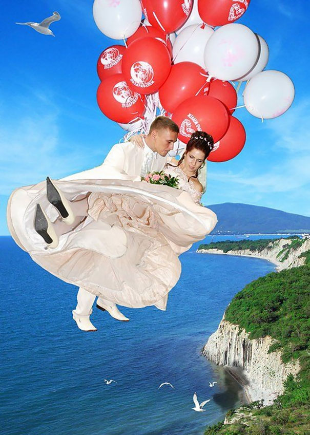 funny weird russian wedding photos 190 5ac4ca8f4ef69 605 Romantyzm w Rosji: 20 najgorszych zdjęć ślubnych