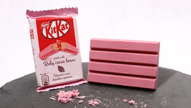 34038a325acc14492881fe9b0a0761b2 Do Anglii trafił KitKat z naturalnie różowej czekolady