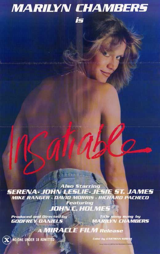 Plakat starego filmu porno pod tytułem Insatiable