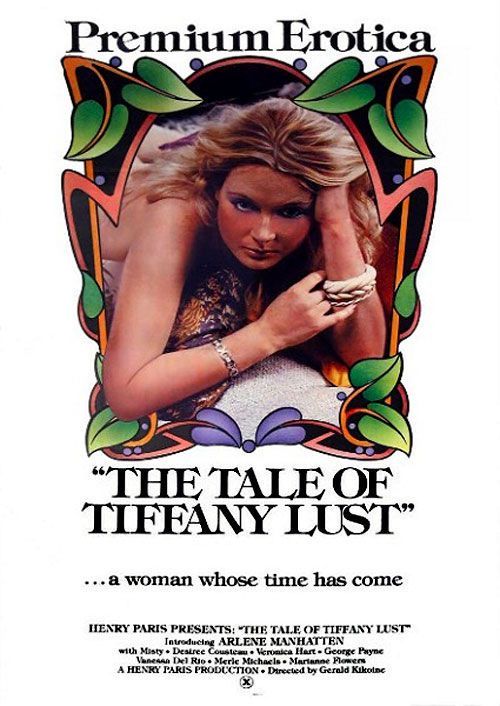 Plakat promujacy film porno The Tale of Tiffany Lust