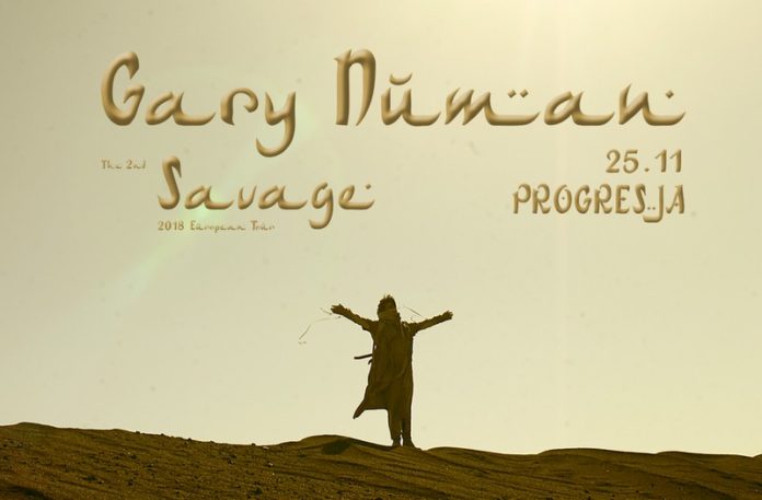 Plakat koncertu Gary Numan