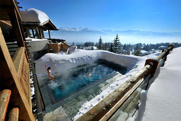 Lecrans Hotel Spa 15 zapierających dech w piersiach basenów z całego świata