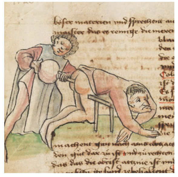medieval doctor 1 Średniowieczne obrazki, które wprawiają w zakłopotanie