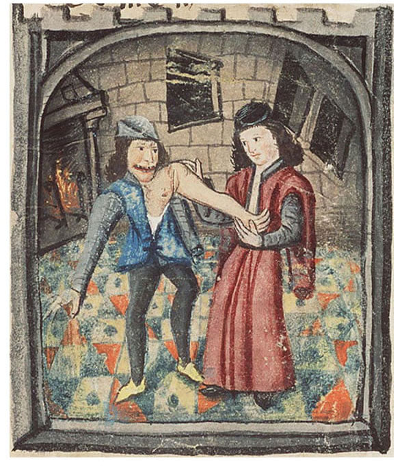 medieval doctor 11 Średniowieczne obrazki, które wprawiają w zakłopotanie