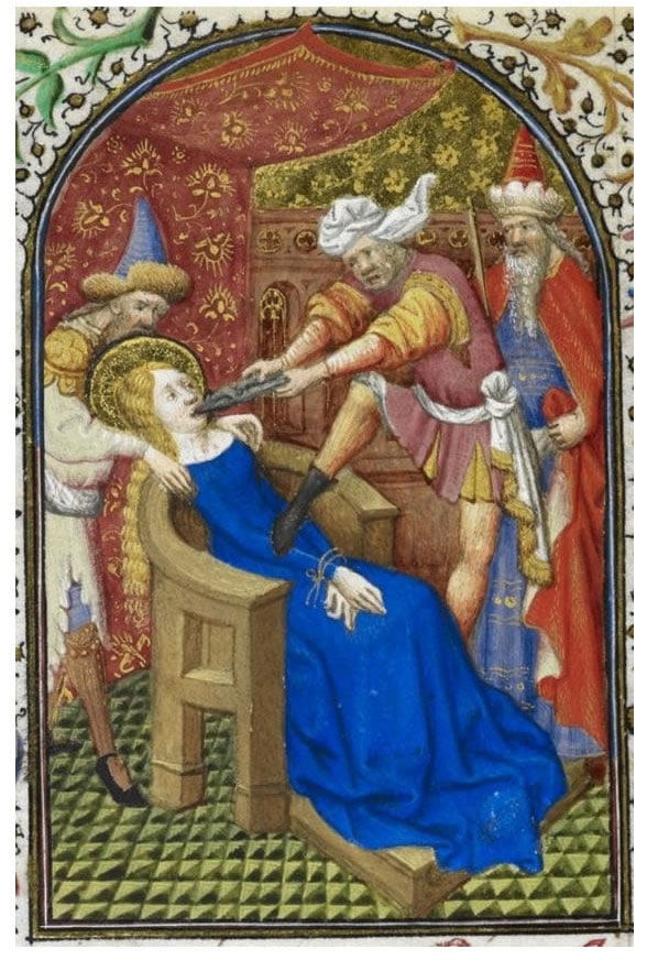 medieval doctor 7 Średniowieczne obrazki, które wprawiają w zakłopotanie