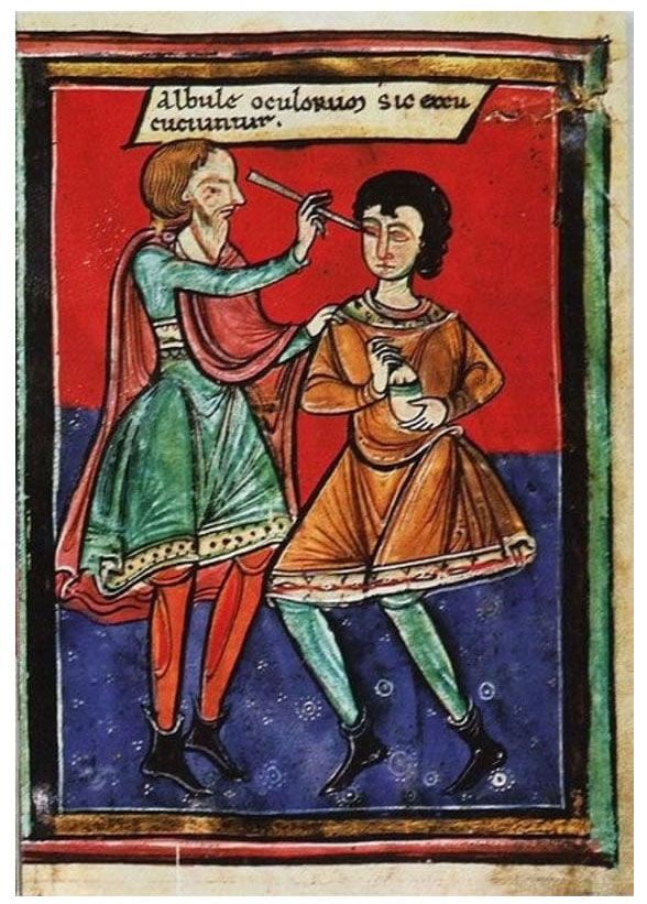 medieval doctor 18 Średniowieczne obrazki, które wprawiają w zakłopotanie