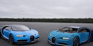 Dwa niebieskie samochody