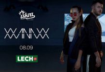 Plakat koncertu Xxanaxx w Iskrze