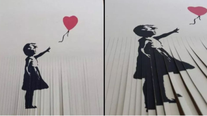 Pocięta praca Banksy'ego