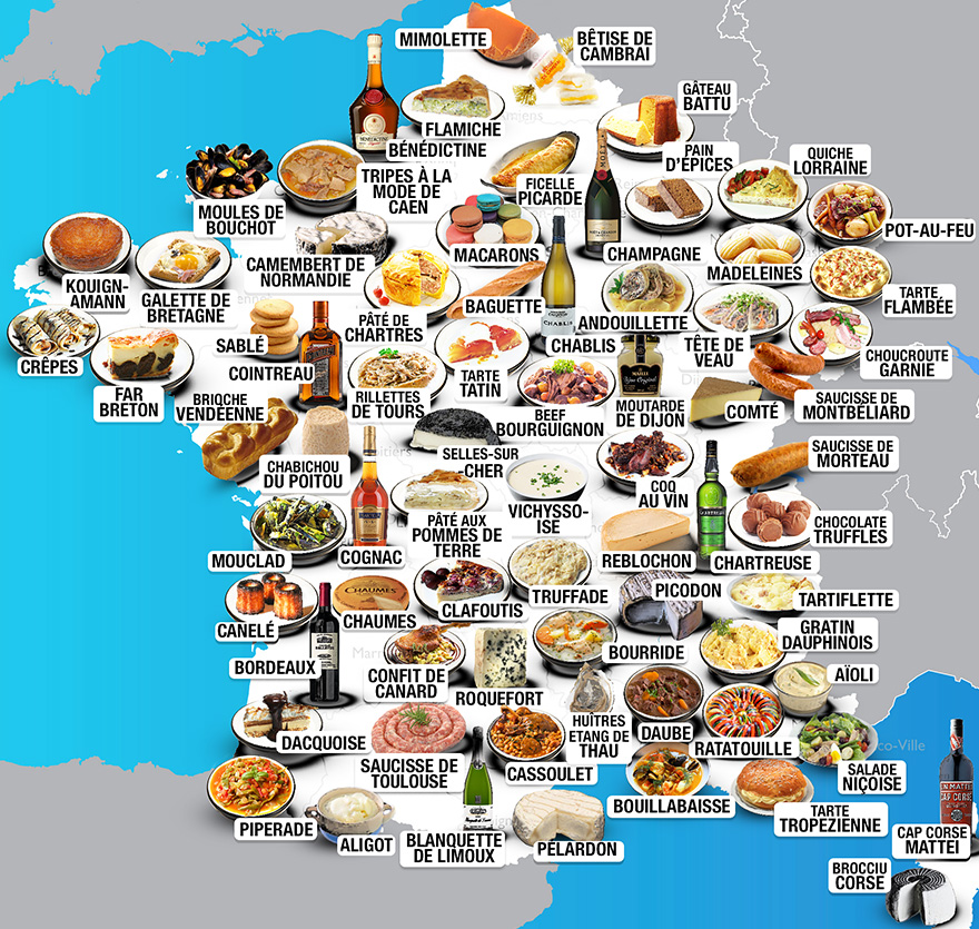 30 Mouthwatering Maps That Show What People Eat Around The World 5bc5d309293ca 880 TasteAtlas: 30 map, które pozwolą wam odkryć flagowe dania z całego świata