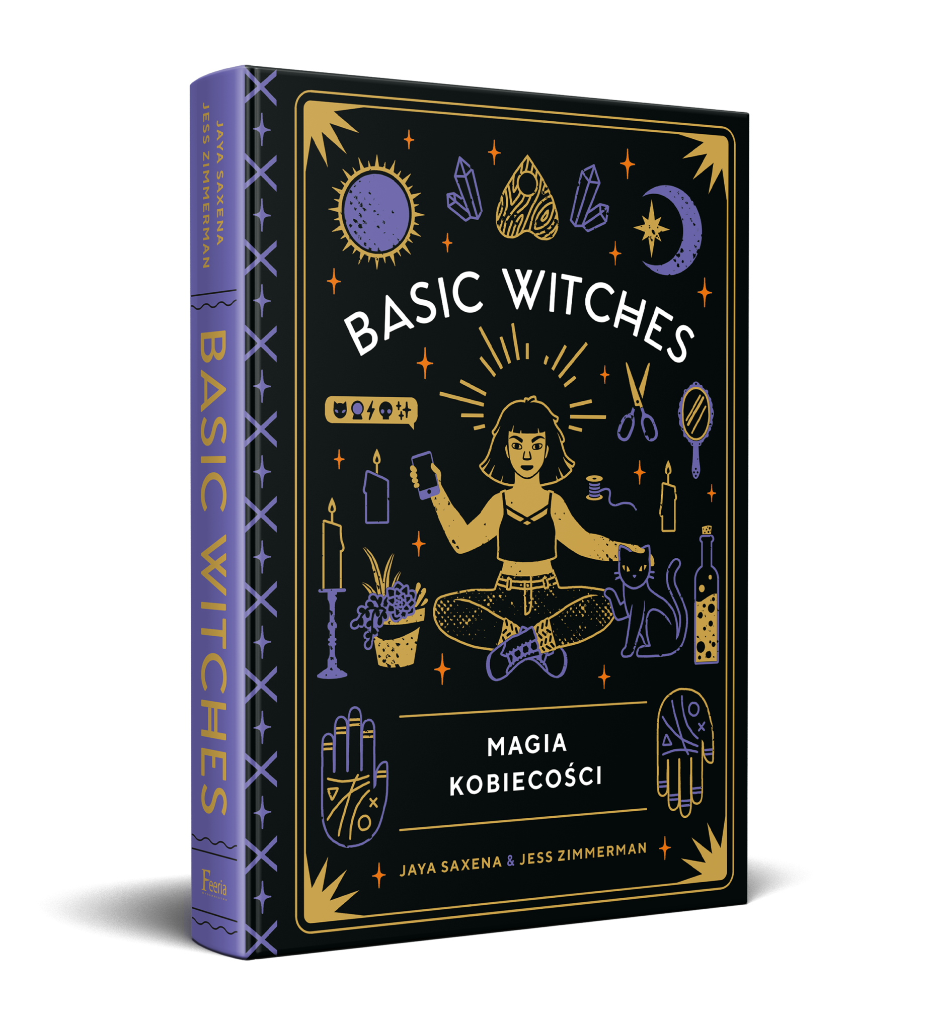 Basic Witches 3d spine Basic Witches: książka o magii kobiecości dla współczesnych czarownic