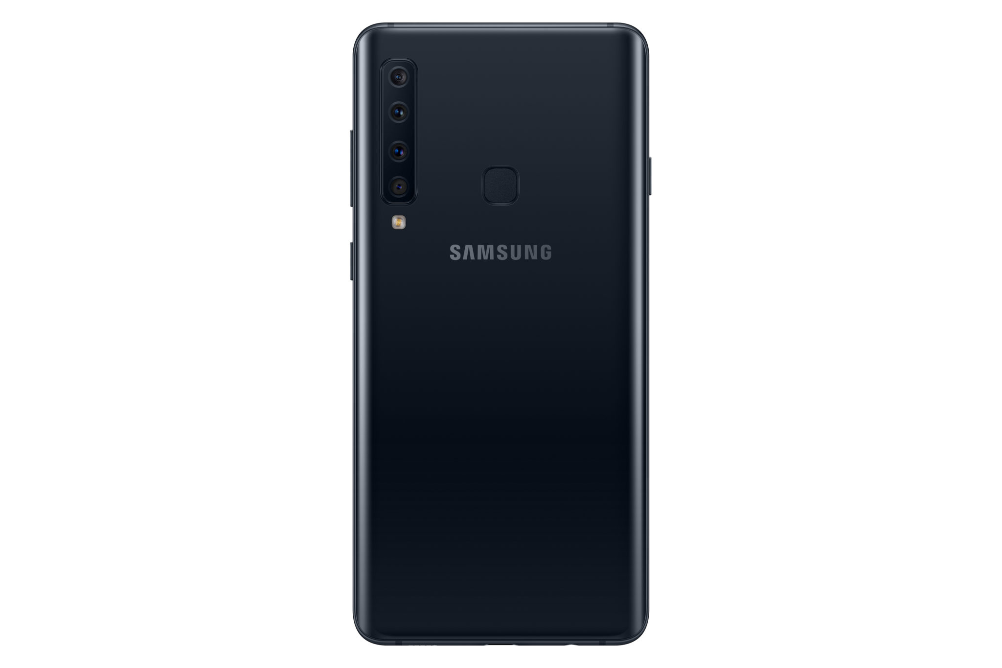 sm a920f 002 back caviar black Samsung Galaxy A9: pierwszy na świecie smartfon z poczwórnym aparatem