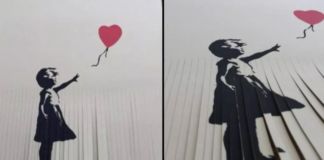 Pocięta praca Banksy'ego