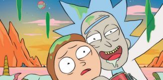 Główne postaci z kreskówki Rick i Morty