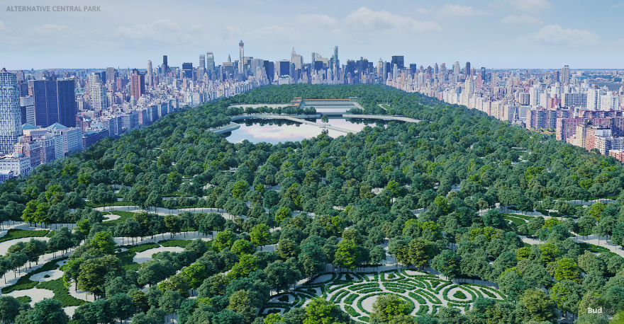 04 Alternative Central Park 4 5be2dee01f686 880 Jak wyglądałby Central Park, gdyby 150 lat temu wygrał inny projekt?