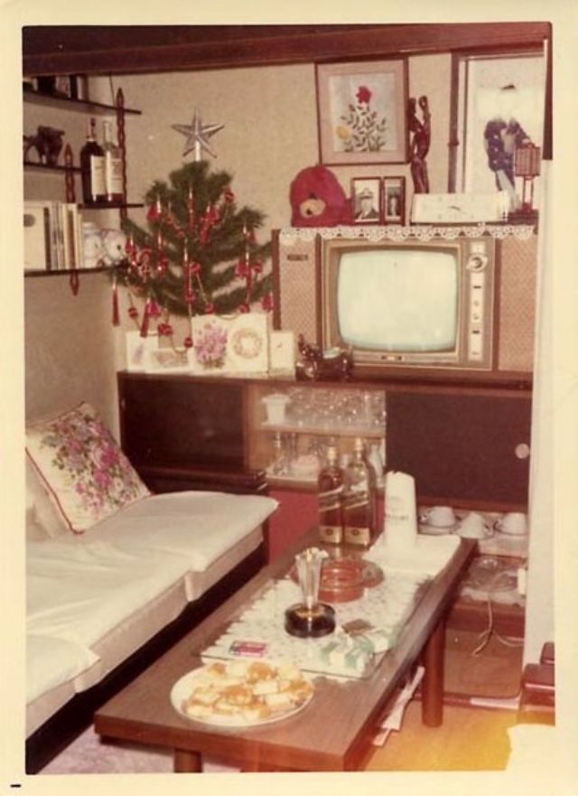 Christmas House Interior 1950s and 1960s 20 25 zdjęć pokazujących, jak wyglądały świąteczne dekoracje w latach 50. i 60.