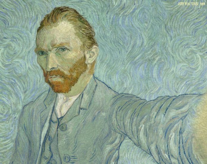 Vincent Van Gogh robiący selfie