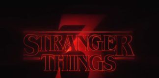 Neonowy napis Stranger Things 3