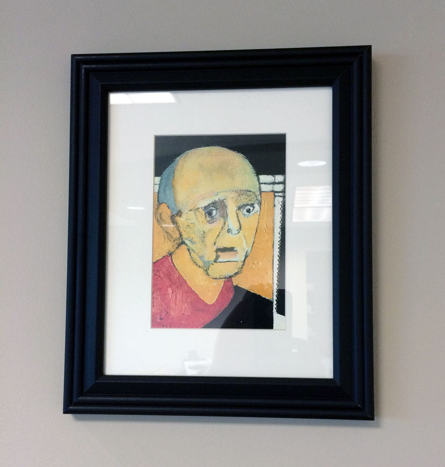 4 2 Artysta z Alzheimerem przez 5 ostatnich lat życia próbował malować swoje portrety