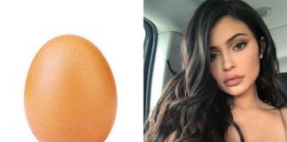 Zdjęcie jajka i ciemnowłosej dziewczyny
